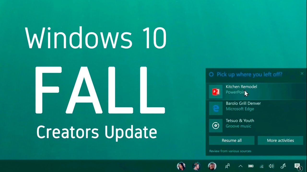 Windows 1709 update manual download