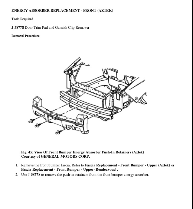 2004 Pontiac Aztek Repair Manual Download